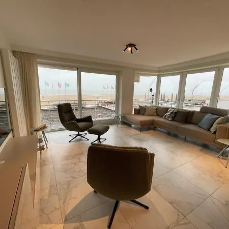 Seaview Terlinck Ii - Luxe Hoekappartement Met Zeezicht 6 Personen De Panne